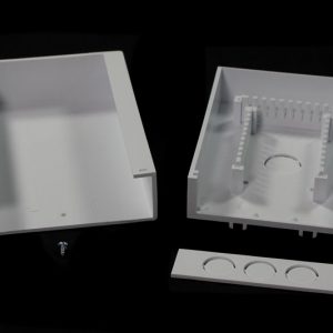 EH J2 - Easyhold Slide-on Cover Box-Open - joint box