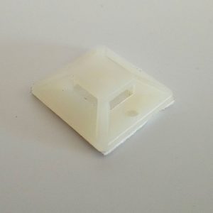 cable tie mount white